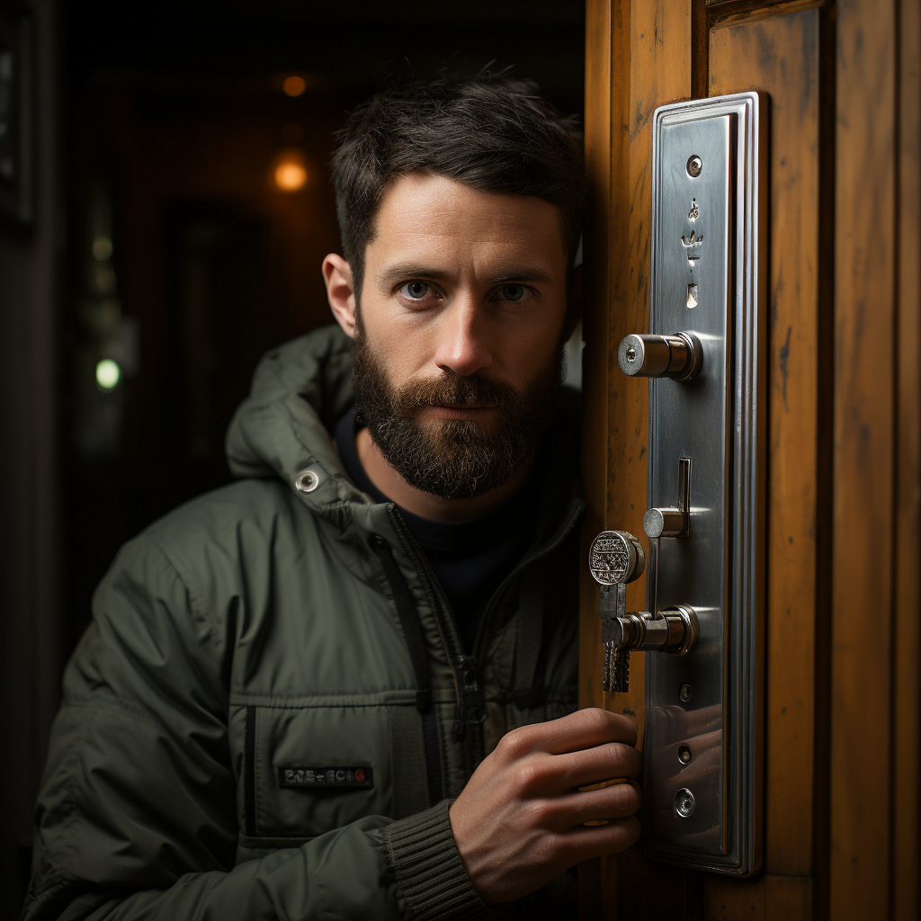 Installation nouvelle serrure a encastrer Installation nouvelle serrure a encastrer