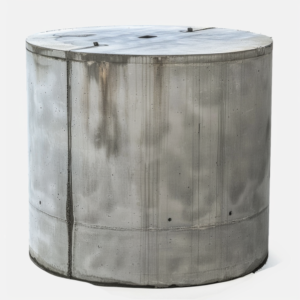 Cuve de stockage à eau de pluie en béton