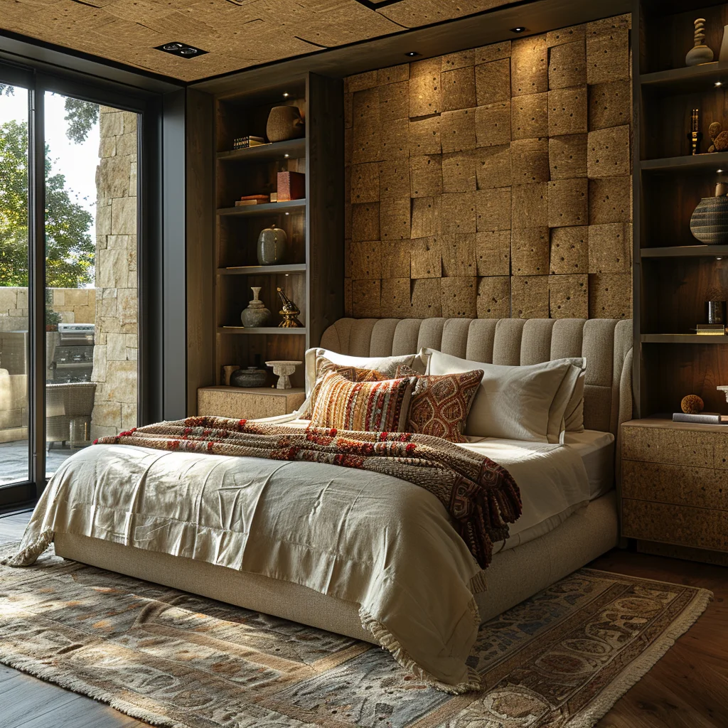Chambre a coucher en liege